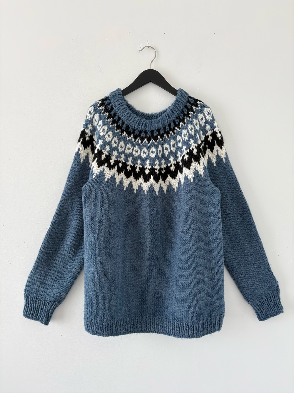 Hand Knitted Lopapeysa Sweater